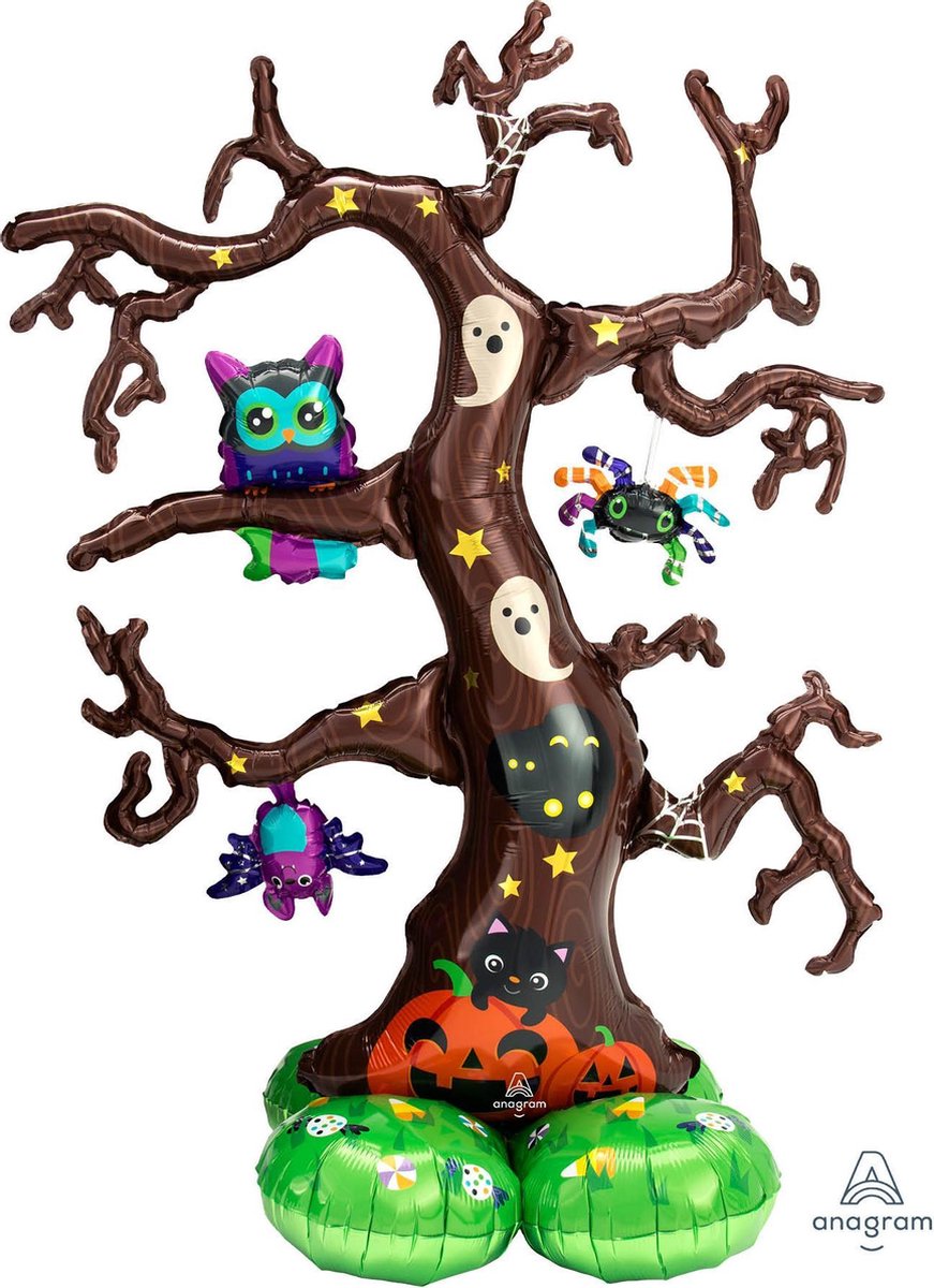 Airloon Creepy Tree - Halloween Boom folie (ballon