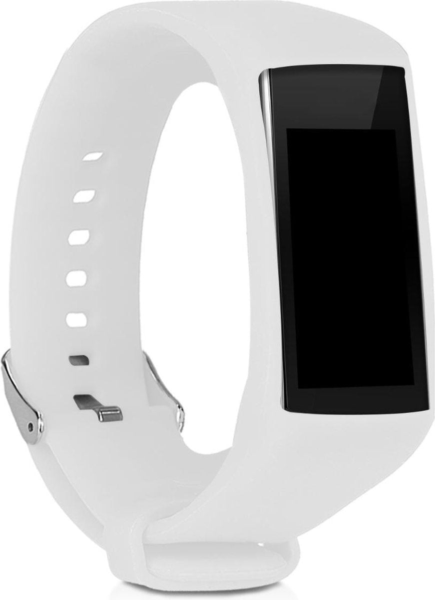 kwmobile horlogeband voor Polar A360 / A370 - siliconen armband voor fitnesstracker - wit