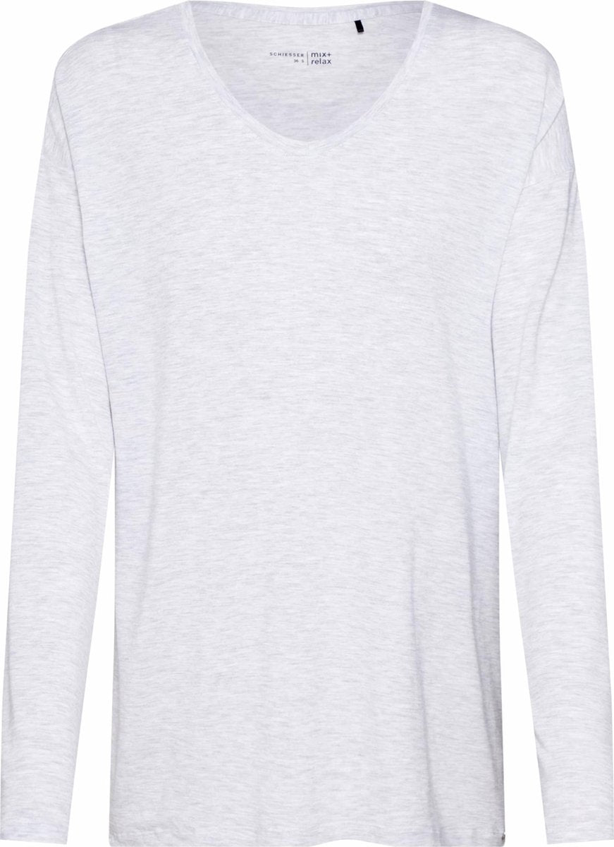 Schiesser slaapshirt Grijs Gemêleerd-44 (xxl)