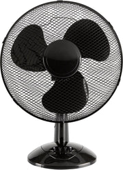 Hollandia Tafelventilator - Zwart - Bureauventilator - Tafelventilator - 30CMØ