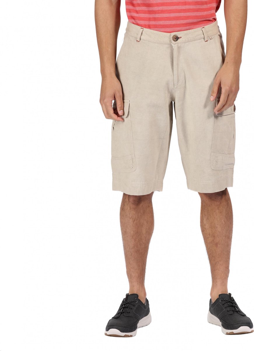 Regatta - Men's Shore Coast Cargo Shorts - Outdoorbroek - Mannen - Maat 54 - Grijs