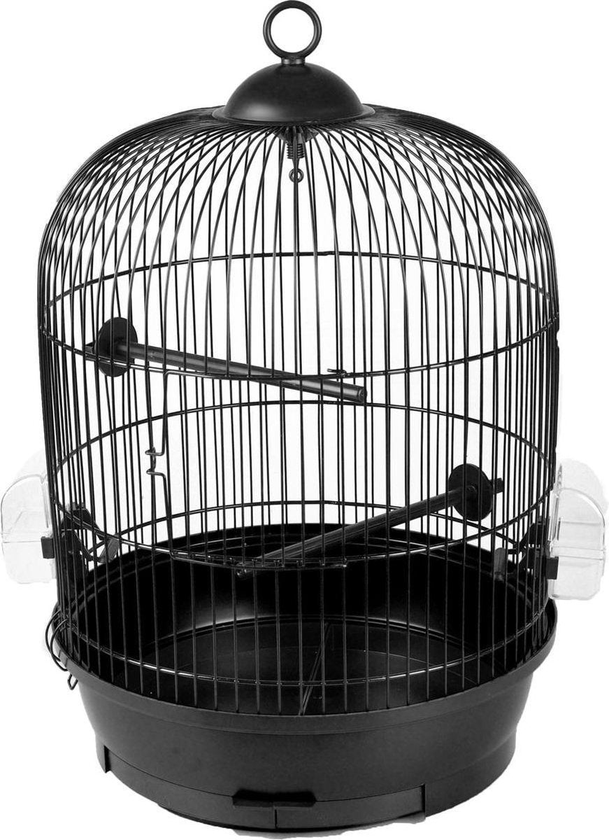 Vogelkooi Erla 1 Zwart - Zwart - 34 x 34 x 52 cm