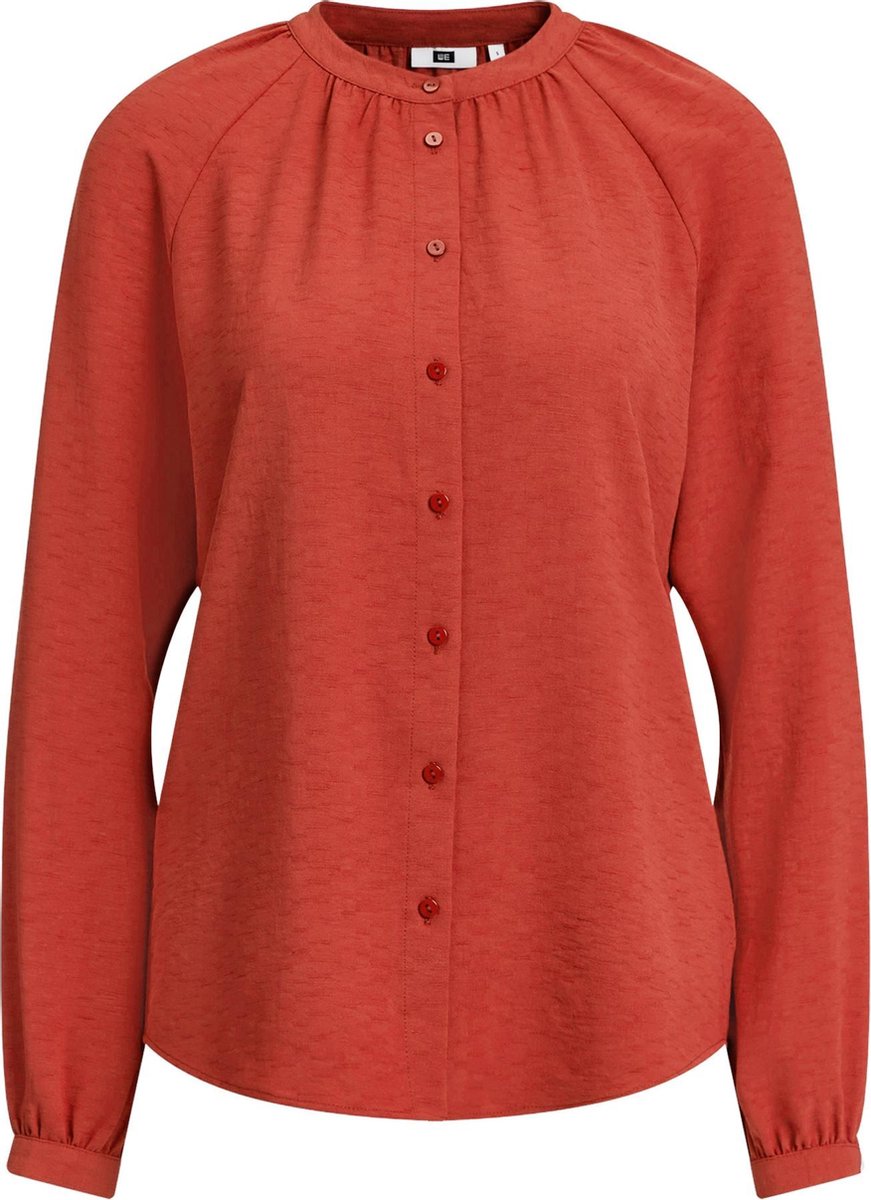 WE Fashion Dames blouse met structuur