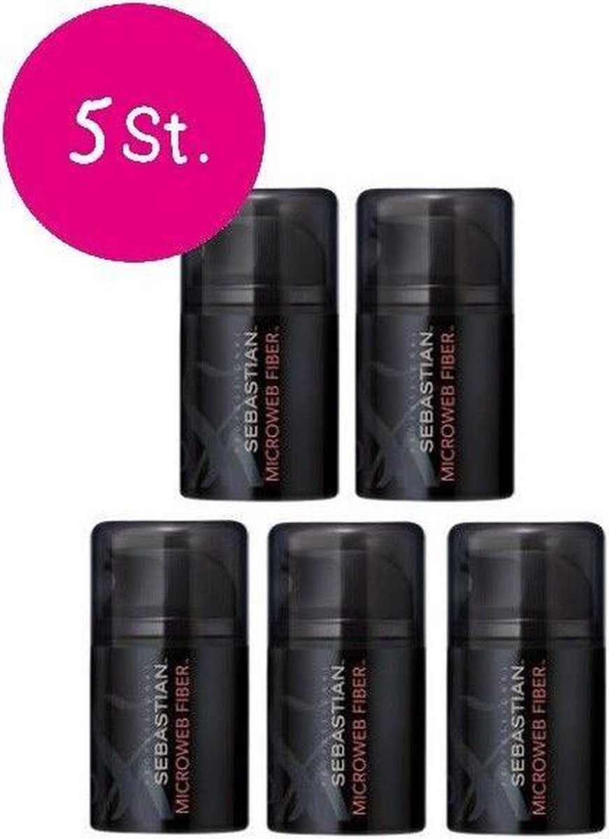 5x Sebastian Microweb Fiber 45ml