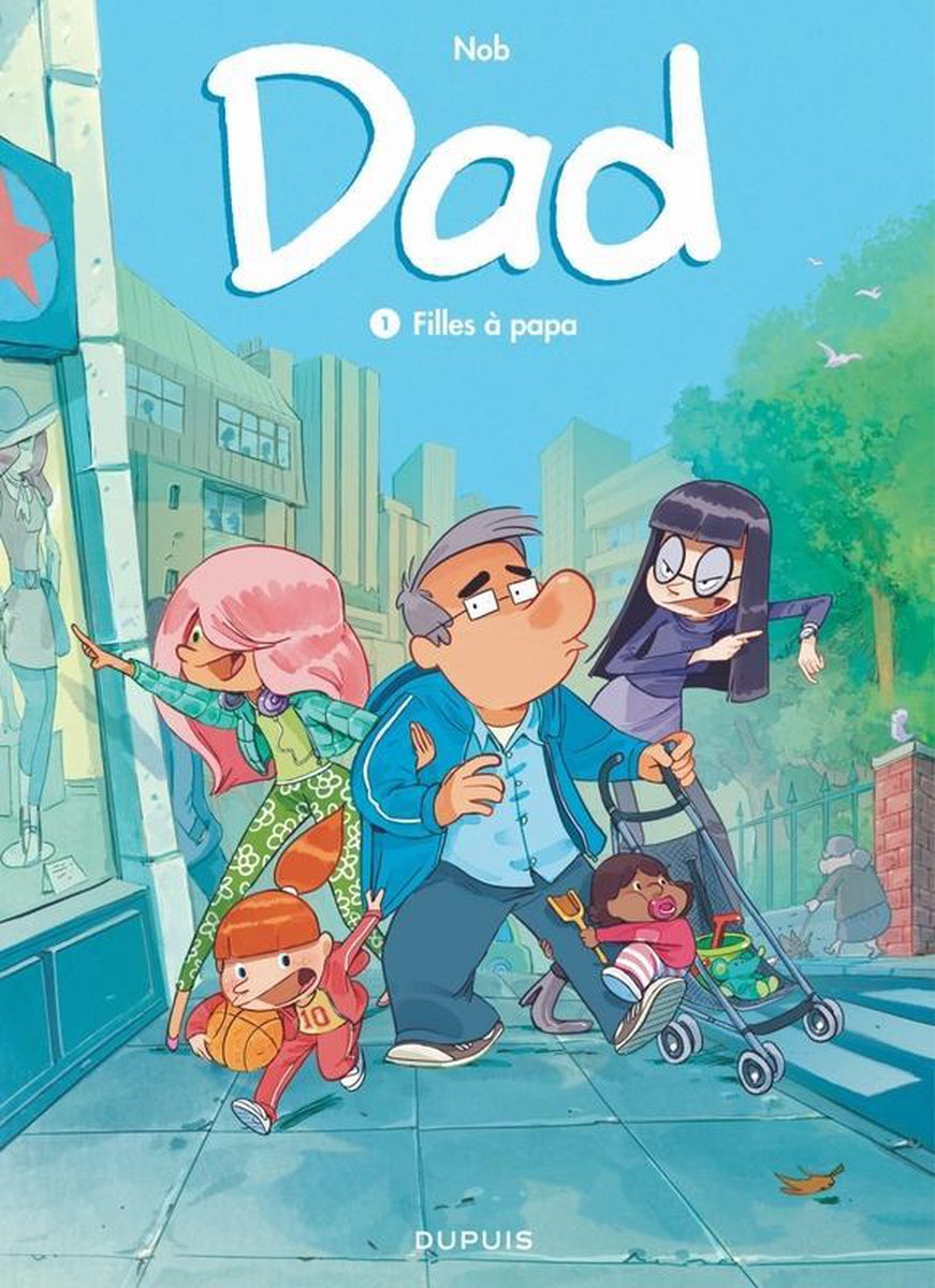Stripboeken Dad Papa's schatten