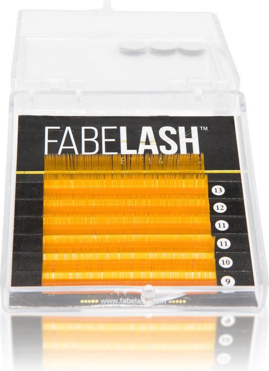 Orange russian volume lashes D curl dikte 0