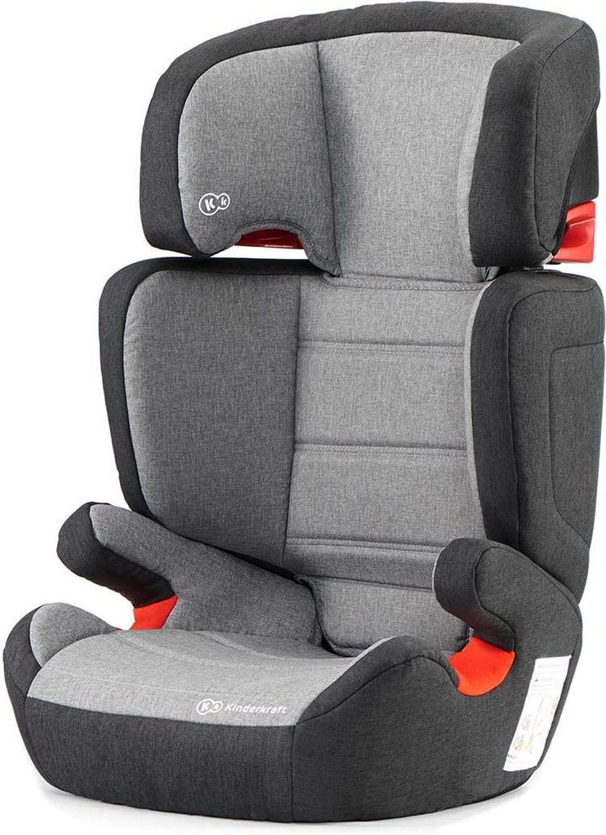 Kinderkraft autostoel Junior Fix Black-Grey (15-36kg)