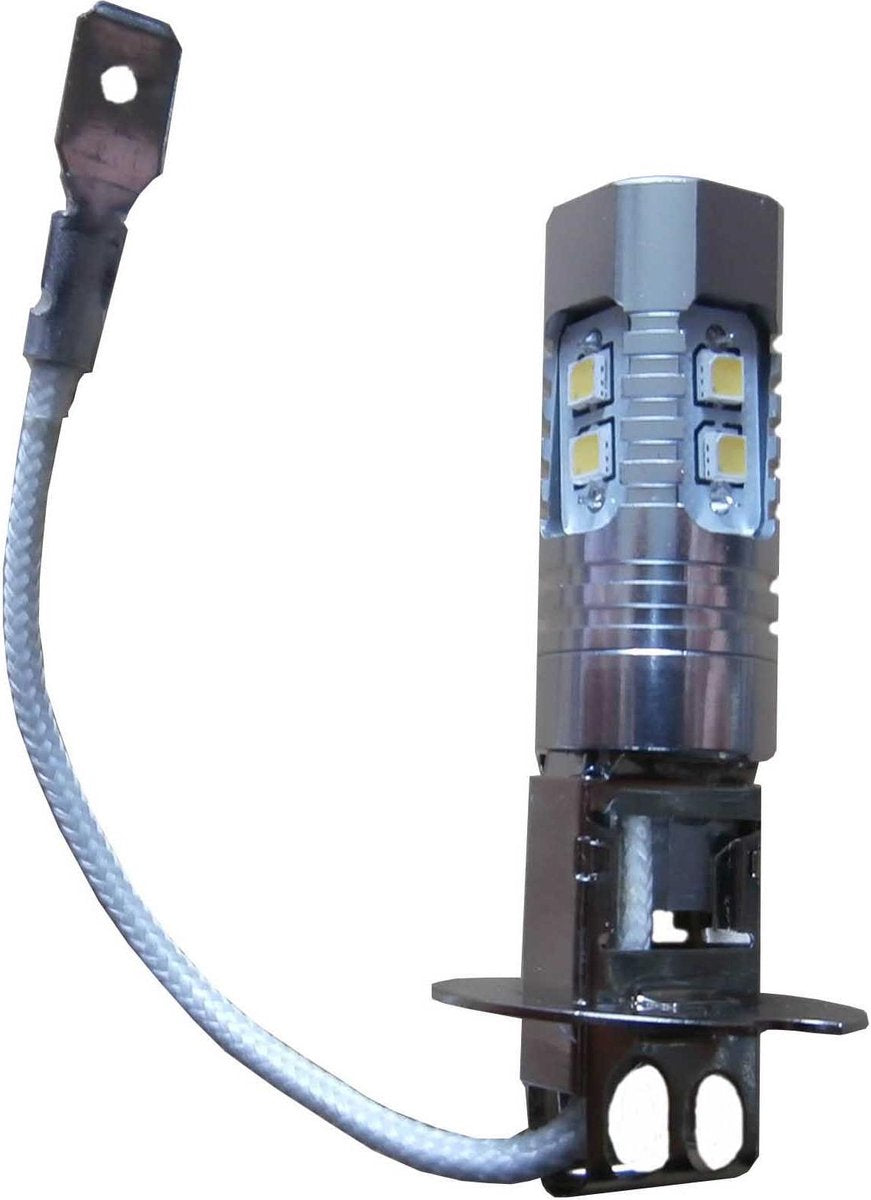 Canbus LED H3 grootlicht - 6000k wit 10w
