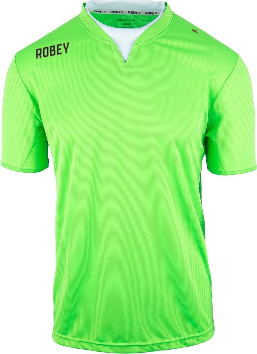 Robey Catch SS - Voetbalshirt - Kinderen - Groen - Maat 164