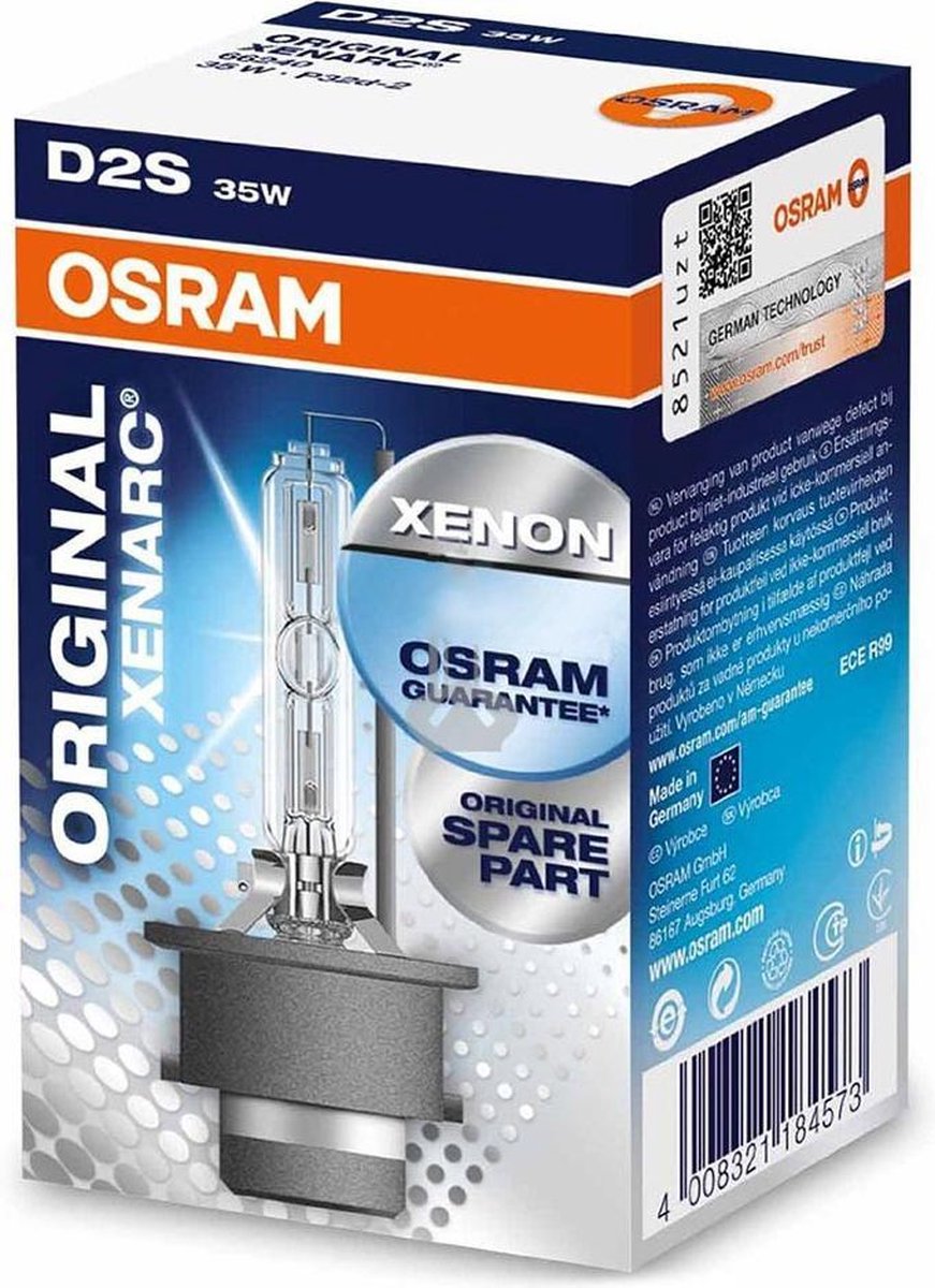 Osram Xenarc D2S 35W 85V Xenonbrander