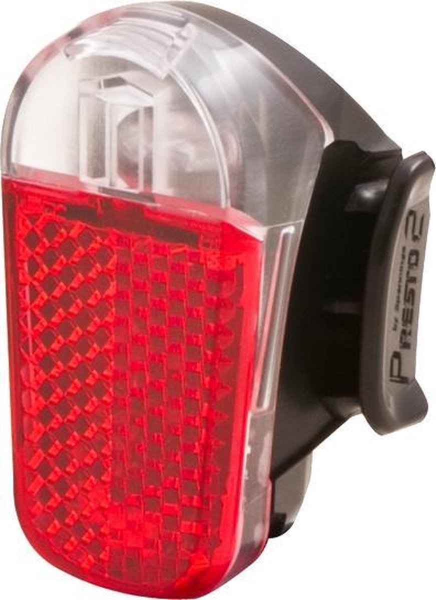 Spanninga Achterlicht Led Batterij Zwart