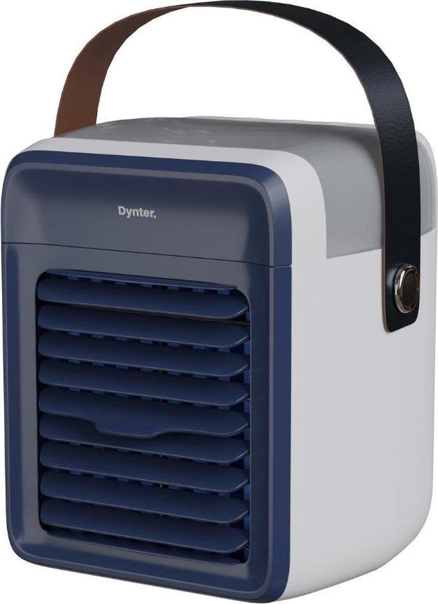 Dynter. SM211 Pro Mini Airco Aircooler Blauw - Draadloze luchtkoeler AC Airconditioning