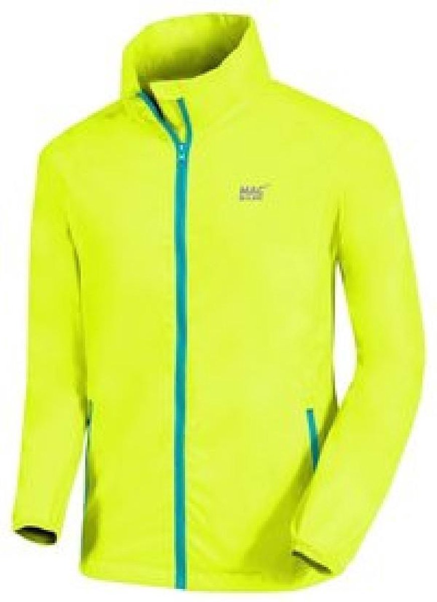 Mac in a Sac - Regenjas - Volwassenen - Maat S - Neon Yellow