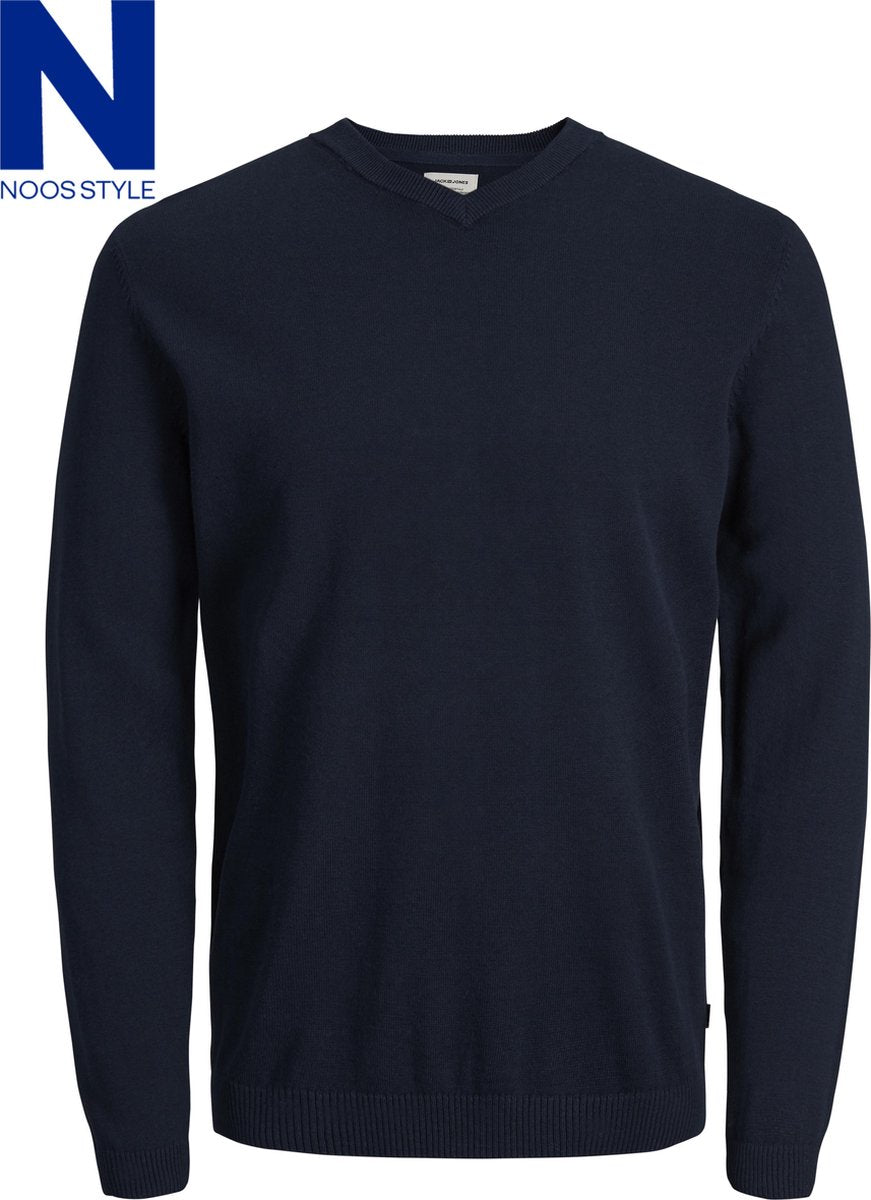 JACK&JONES ESSENTIALS JJEBASIC KNIT V-NECK NOOS Heren Trui - Maat M