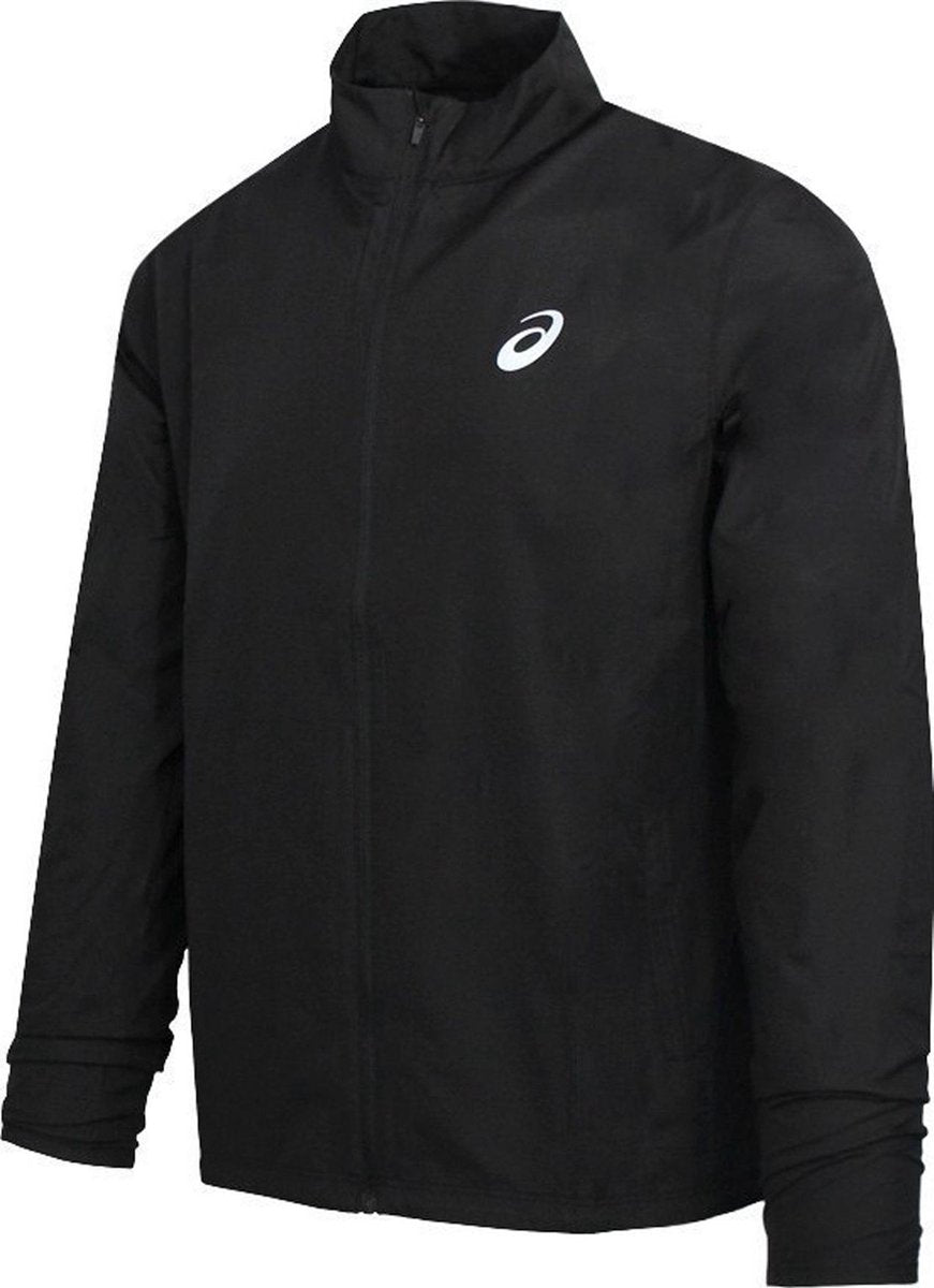 Asics Silver  Sportjas - Maat L  - Mannen - zwart