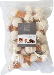 Petstyleliving - Wit geknoopt bot met kip 6