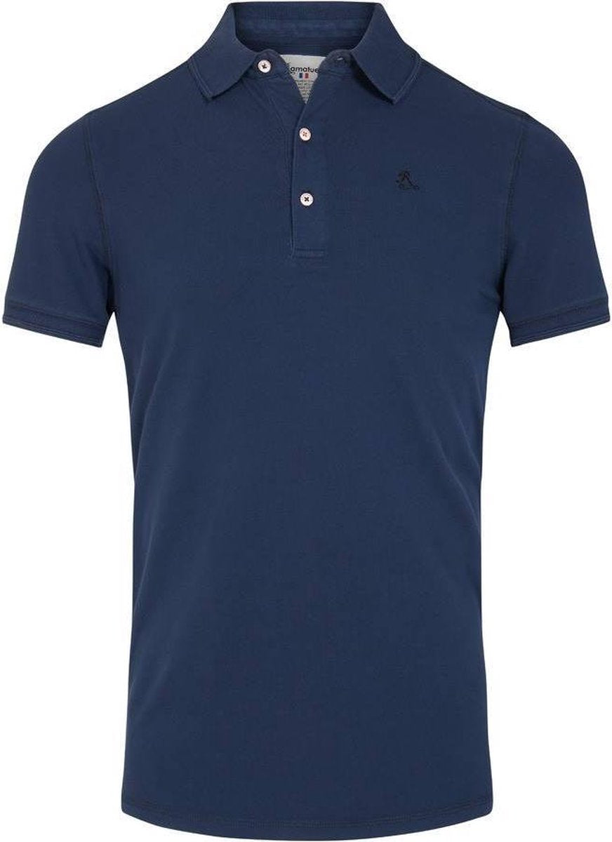 Ramatuelle Polo Heren - South Beach Polo donkere kleuren - Maat XXXL  - Kleur  Blauw  / Navy