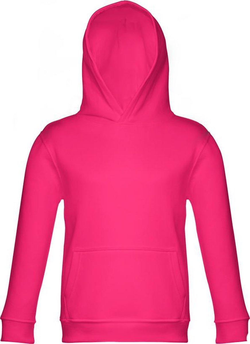 Romobrands_Kids Hoodie_Model RM_Fuchsia