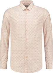 Dstrezzed Overhemd Dot Chambray Licht Roze (303128 - 429)