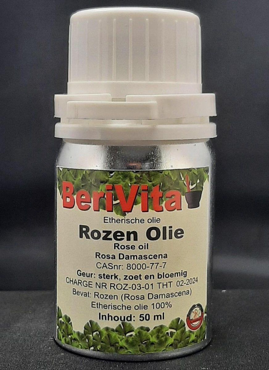 Rozenolie 100% Zuiver 50ml - Etherische Rozen Olie van Rozenblaadjes - Rose Oil