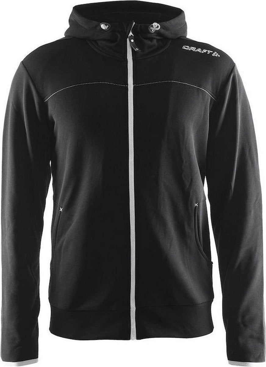 Craft Leisure Full Zip Hood Men black XXL