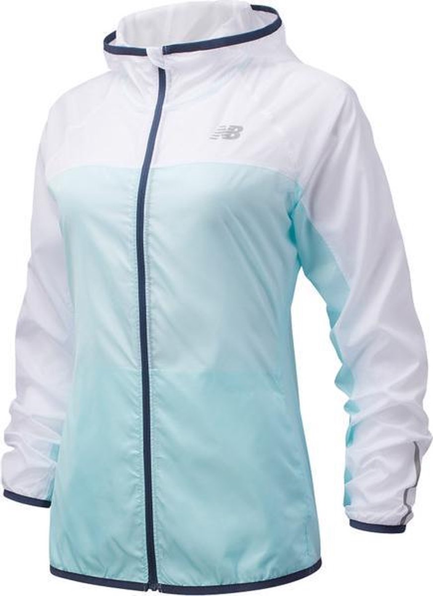 New Balance Wintercheater Jkt Dames - blauw - maat L