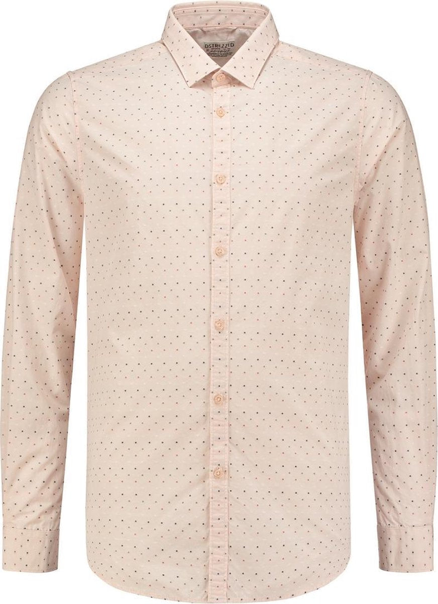 Dstrezzed Overhemd Dot Chambray Licht Roze (303128 - 429)