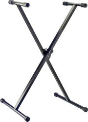 Áengus Keyboard Standaard - verstelbaar enkelvoudig X-frame statief voor Keyboards