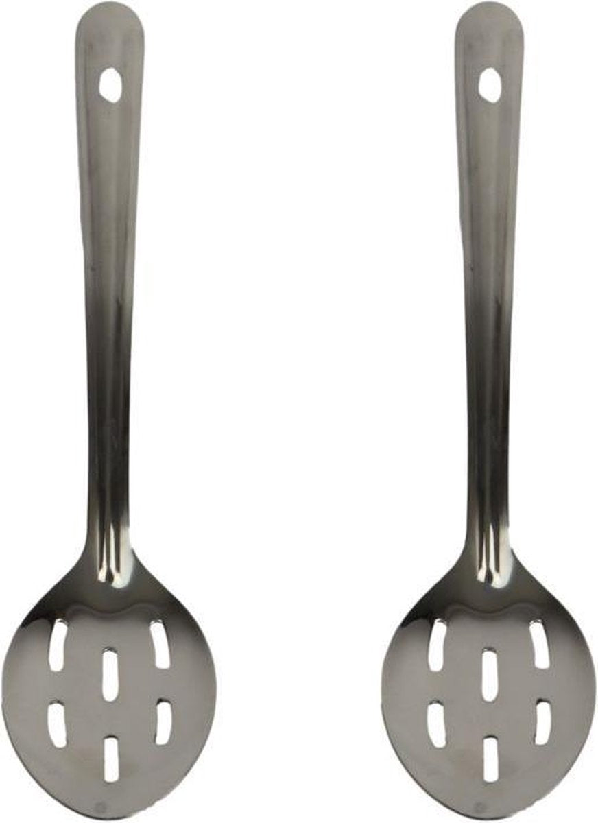 Orange85 Opscheplepel - RVS - 31.5 cm - 2 stuks