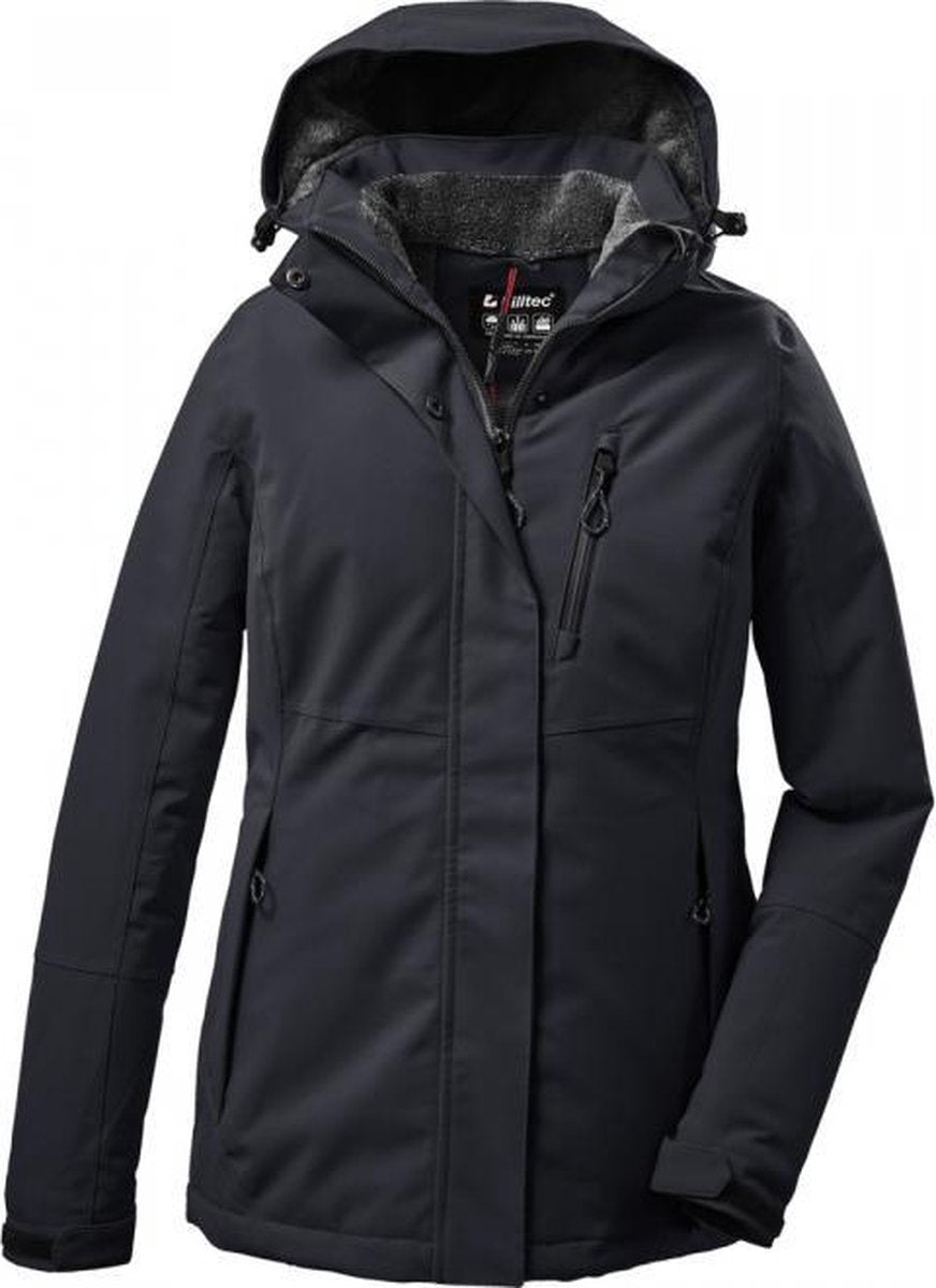 Killtec winterjas dames donkerblauw - maat 38