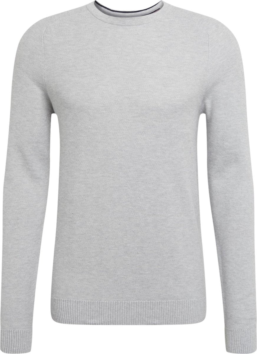Esprit trui honeycomb Lichtgrijs-M