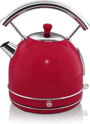 Swan Retro Waterkoker 1.8 Liter Rood
