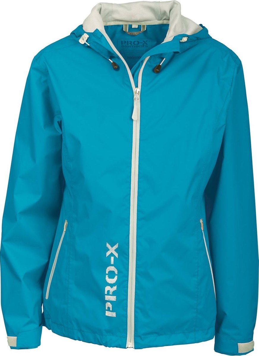 Pro-x Elements Outdoorjas Flash Dames Polyamide Blauw Maat 40