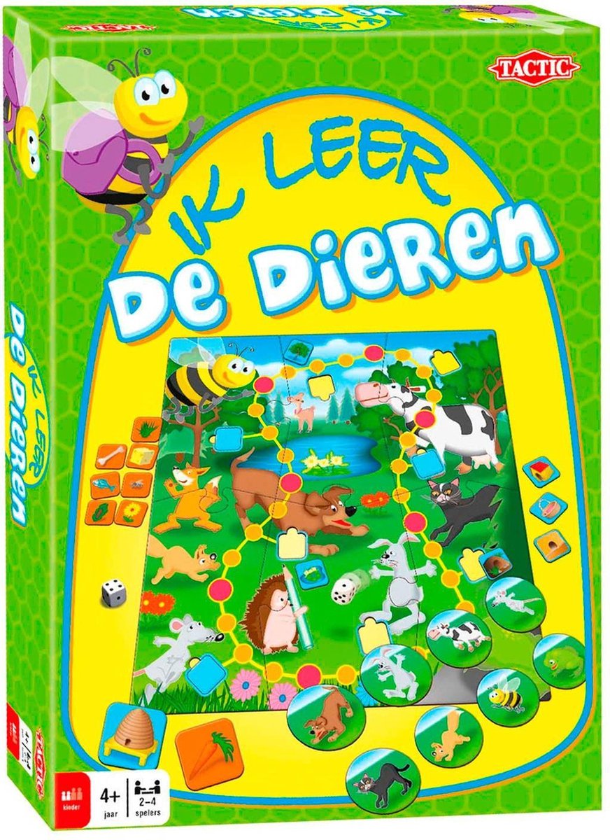Tactic Spel Ik Leer De Dieren Junior 27 Cm Karton 67-delig