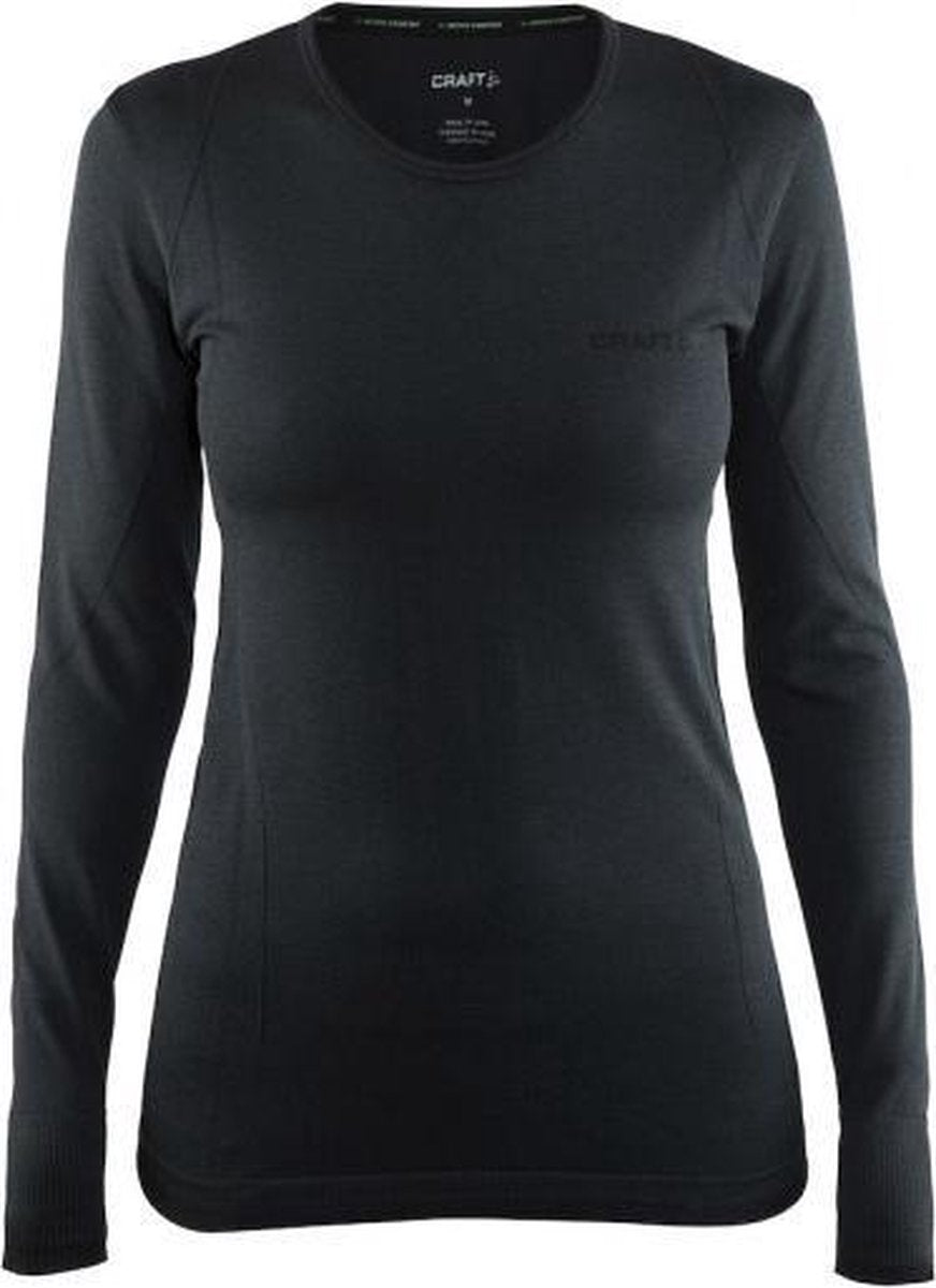 Craft Active Extreme 2.0 Rn Ls Sportshirt Dames - Black