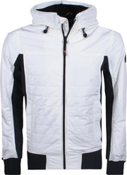 Twinlife - Heren Tussenjas - Hybrid Bomber - Wit