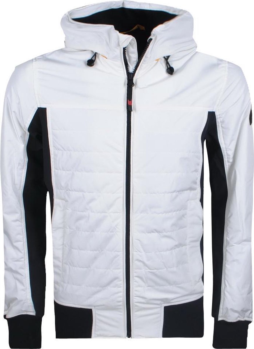 Twinlife - Heren Tussenjas - Hybrid Bomber - Wit