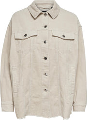 ONLY ONLBITTEN LIFE CORD SHACKET PNT Dames Jas - Maat M