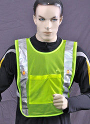 Safeways veiligheidsvest - hesje met verlichting - 6 LED - HiViz reflecterend