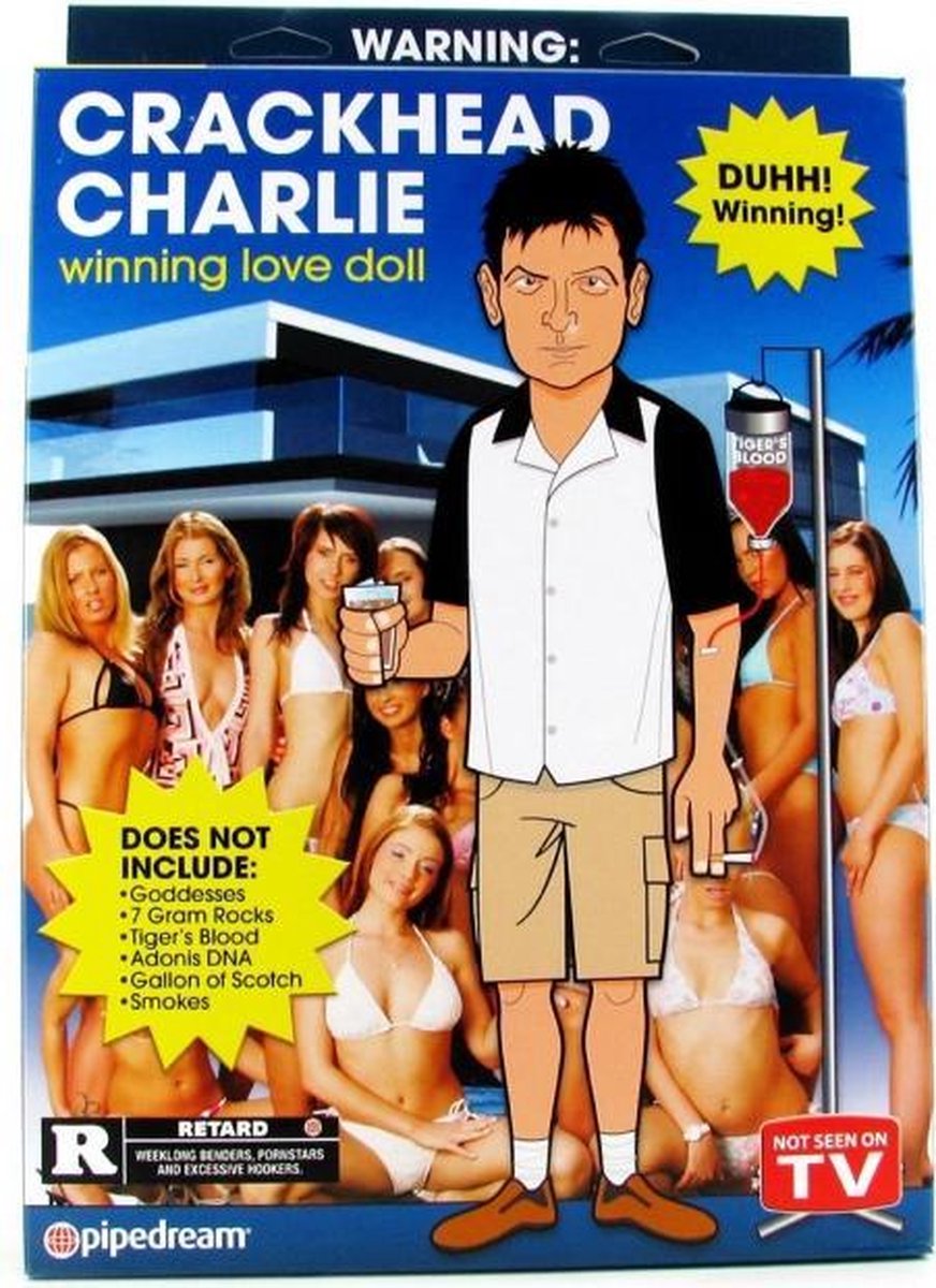 CRACKHEAD CHARLIE WINNING LOVE DOLL OPBLAASPOP