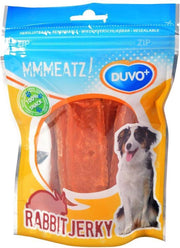 Duvo + rabbit - jerkey - konijn - filet - hondensnacks