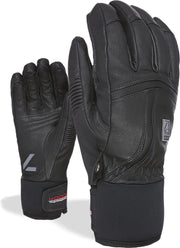 Level Off Piste Ski - Wintersporthandschoenen Voor Heren - Leer - Zwart - Maat 10.5