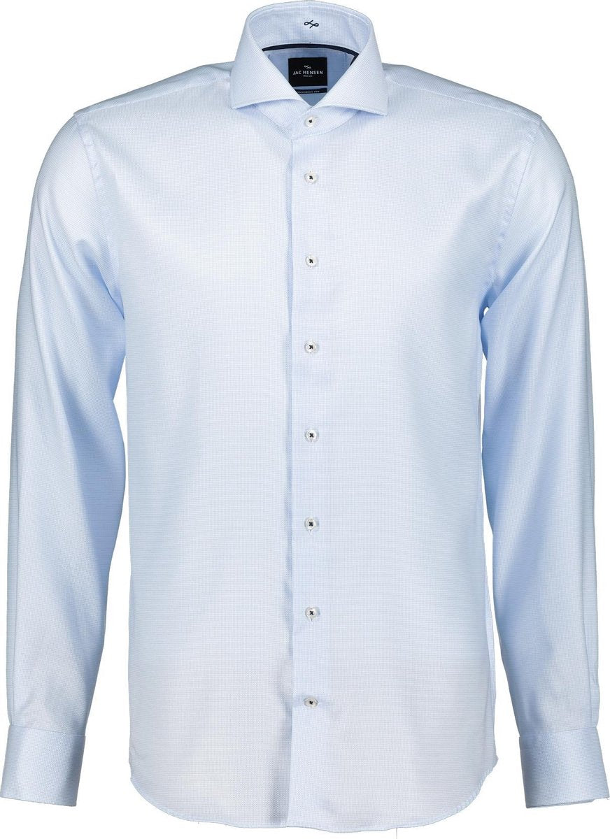 Jac Hensen Overhemd - Modern Fit - Blauw - 48