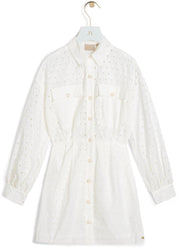 JOSH V Miah Dames Jurk Whisper White - Maat XXL
