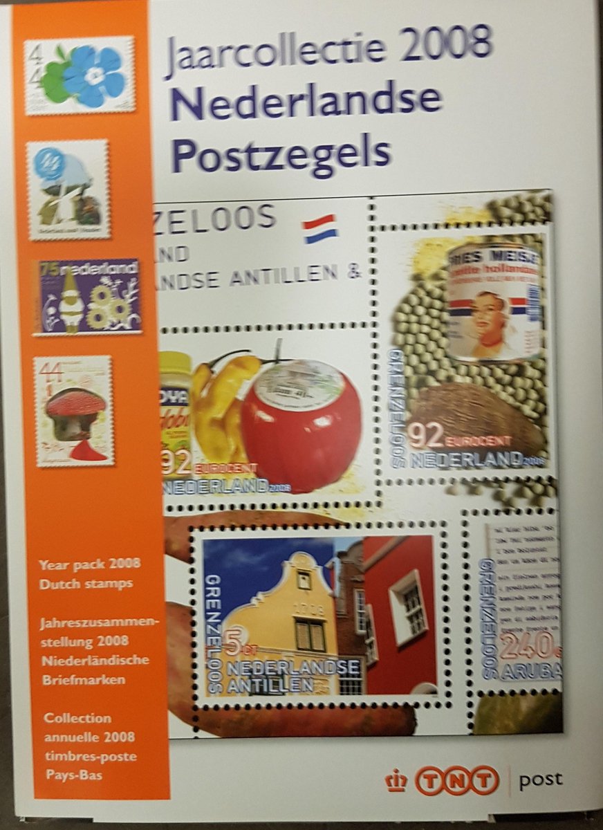 Nederland jaarcollectie postzegels 2008