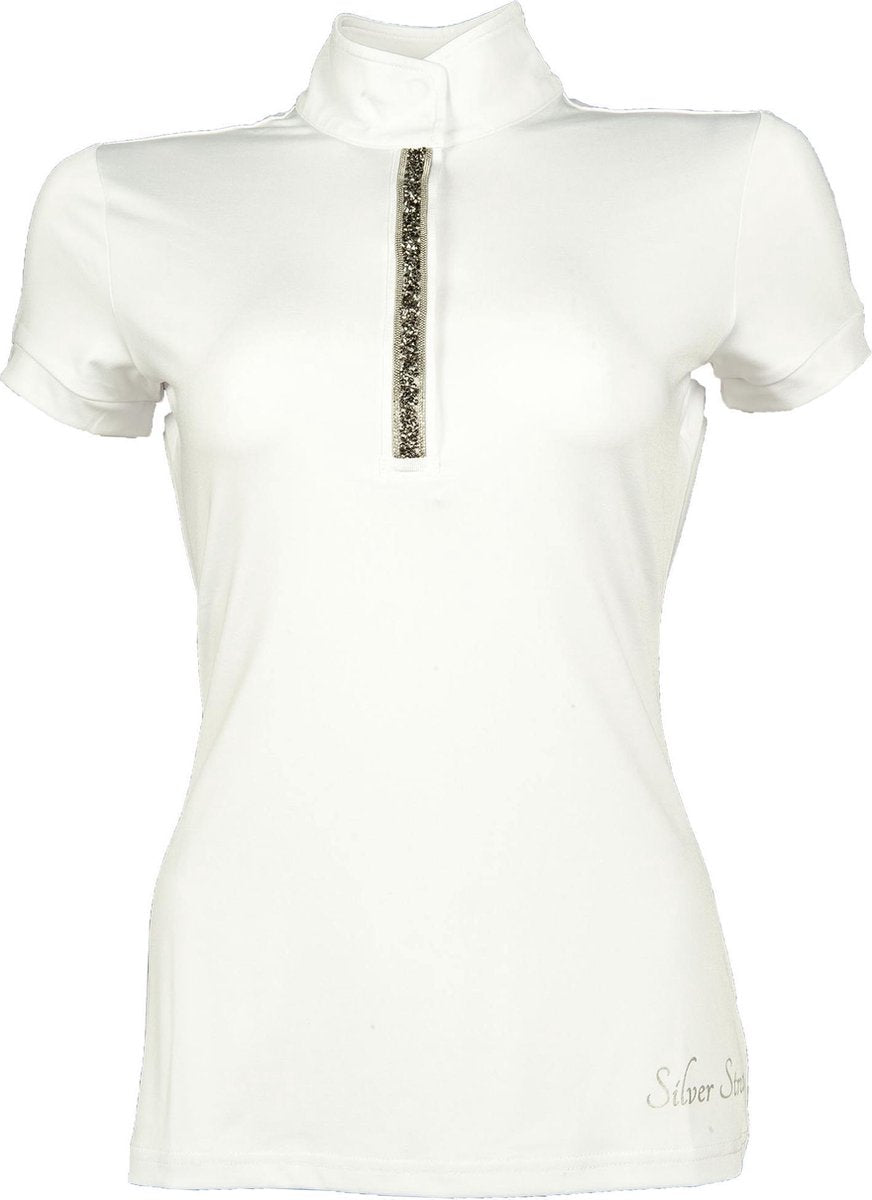 Dames wedstrijdshirt -Silver Stream- wit L