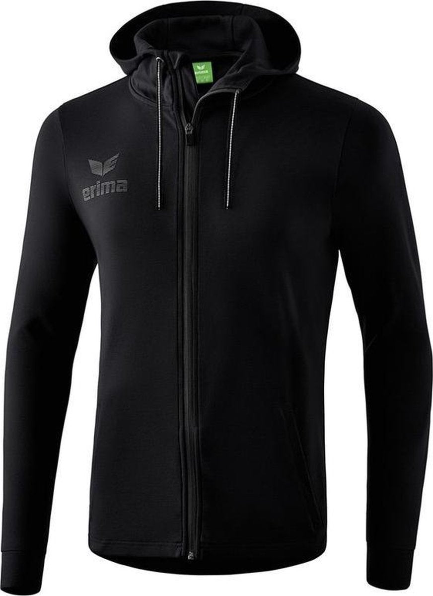 Erima Essential Sweatjack - Sweaters  - zwart - 3XL