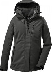 Killtec dames winterjas donkergroen - maat 38