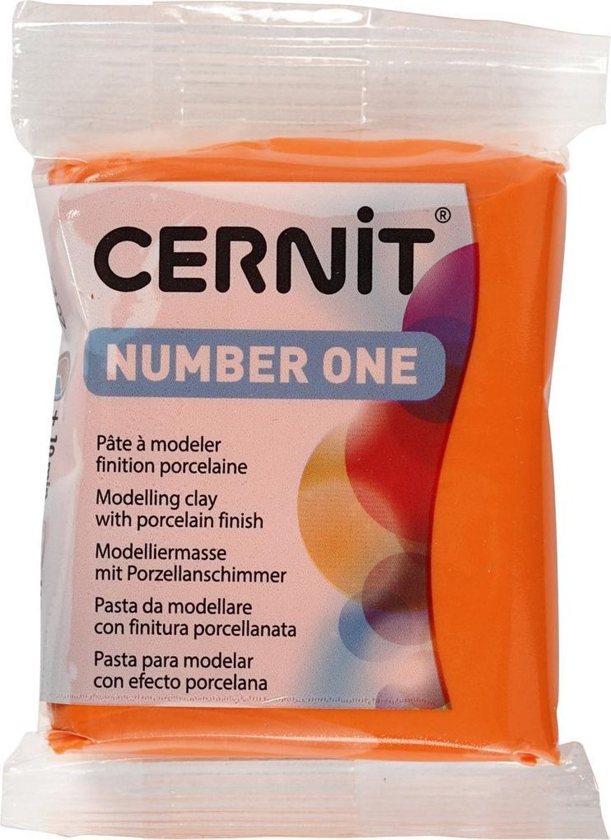 Cernit oranje (752) 56gr