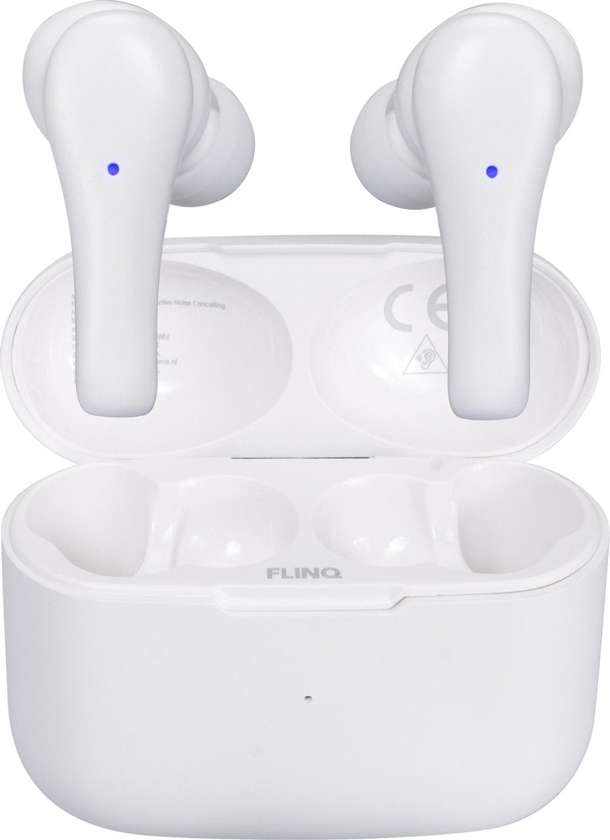 FlinQ Draadloze Oordopjes Pro - met Active Noise Cancelling - Bluetooth oordopjes